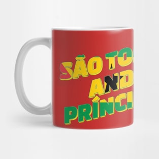 São Tomé and Príncipe Vintage style retro souvenir Mug